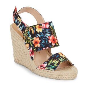 Dolce Vita Floral Espadrille Wedges  SOVAY 6